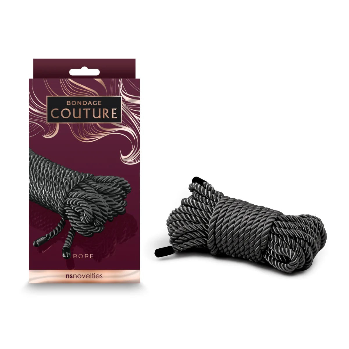 Bondage Couture - Rope - Black Imagine principală a produsului