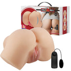 Masturbator Realist Vagin&Anus cu Vibratii Crazy Bull Hailey