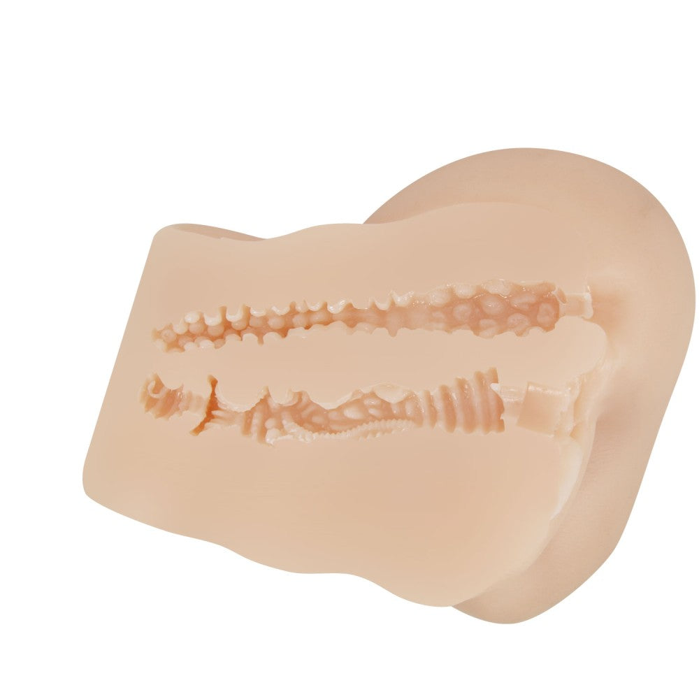 Masturbator Realist Vagin&Anus cu Vibratii Crazy Bull Hailey