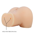 Masturbator Realist Vagin&Anus cu Vibratii Crazy Bull Mila