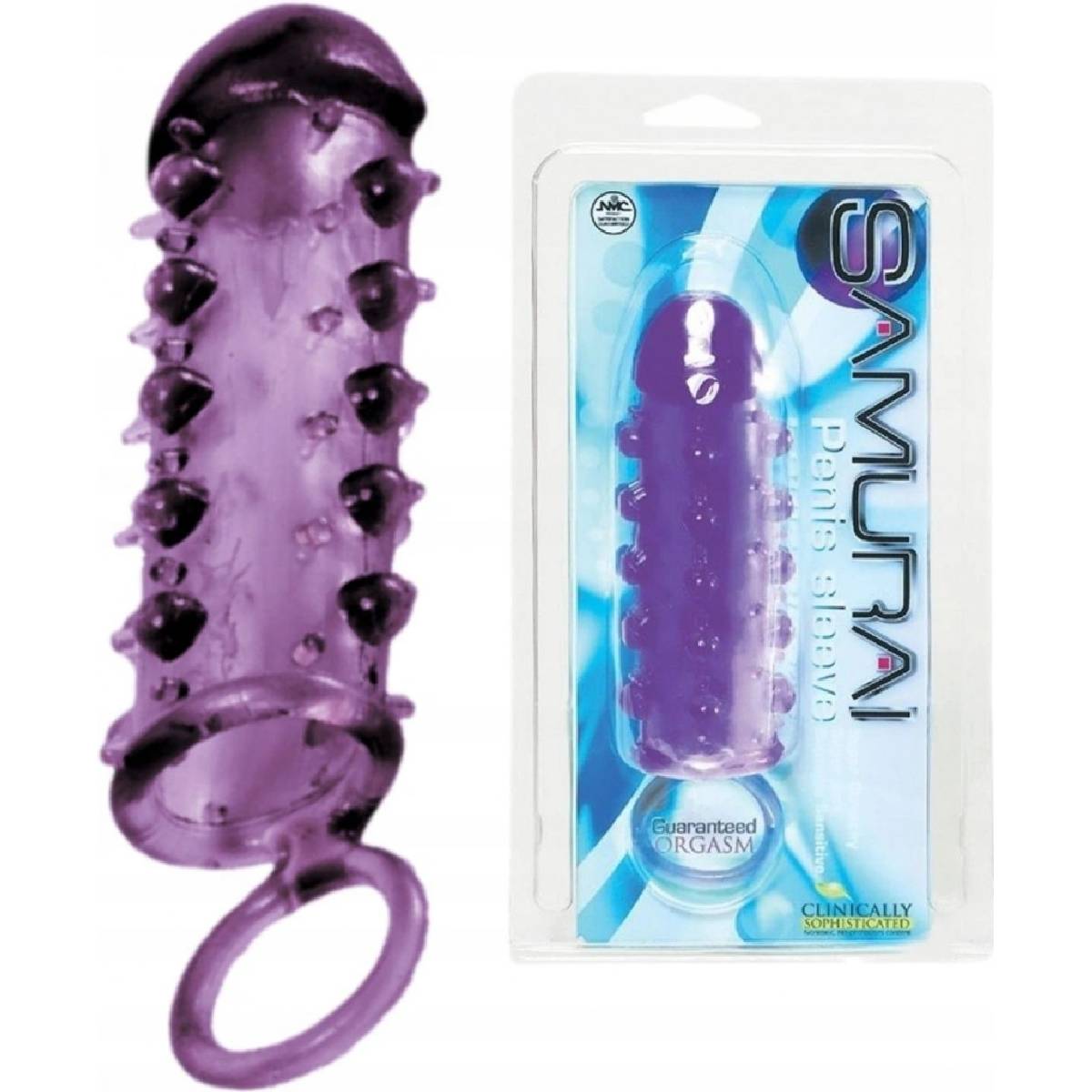 Samurai Penis Sleeve Purple Imagine principală a produsului