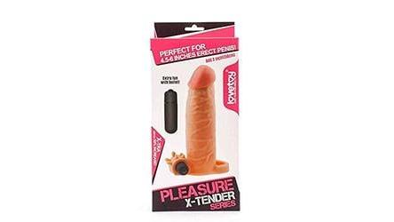 Pleasure X-Tender Vibrating Penis Sleeve #1 Imagine principală a produsului
