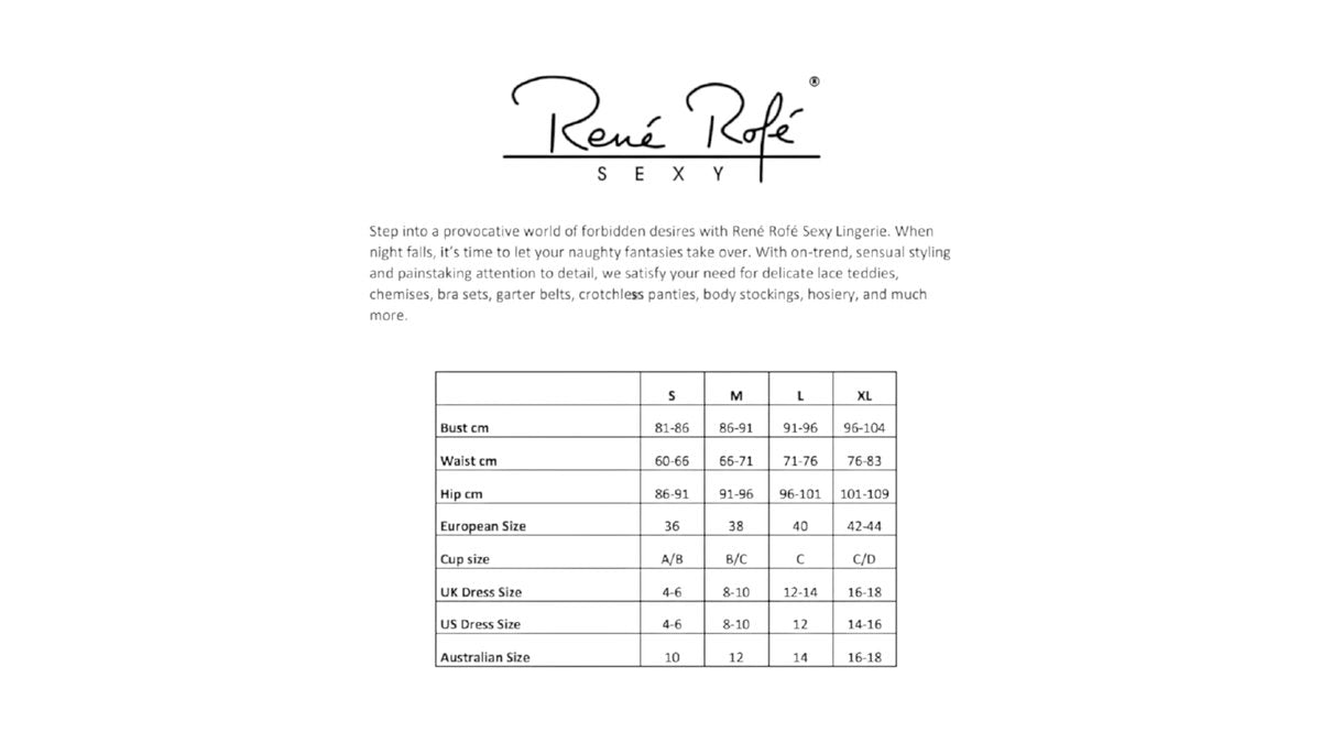 Net Suspender Bodystock Black