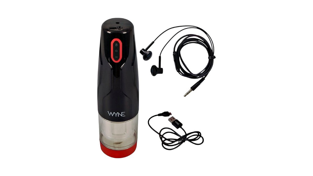 Masturbator Wyne 05, Thrusting, Rotating, Moaning & Lightning