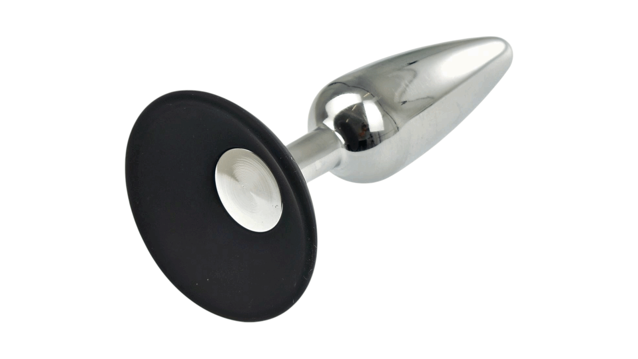 Dop Anal Metalic Tater Ventuza Silicon