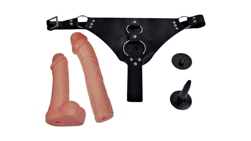 Strap-on Jessica Ultra Passionate cu 2 Dildo-uri