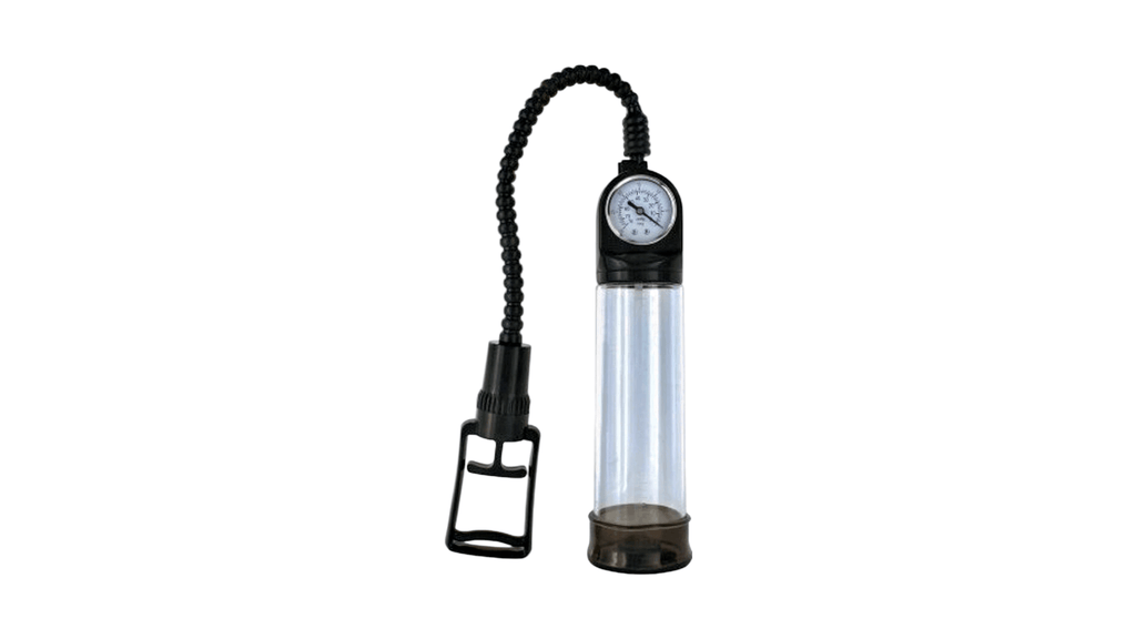 Pompa Penis Deluxe cu Maneta si Manometru