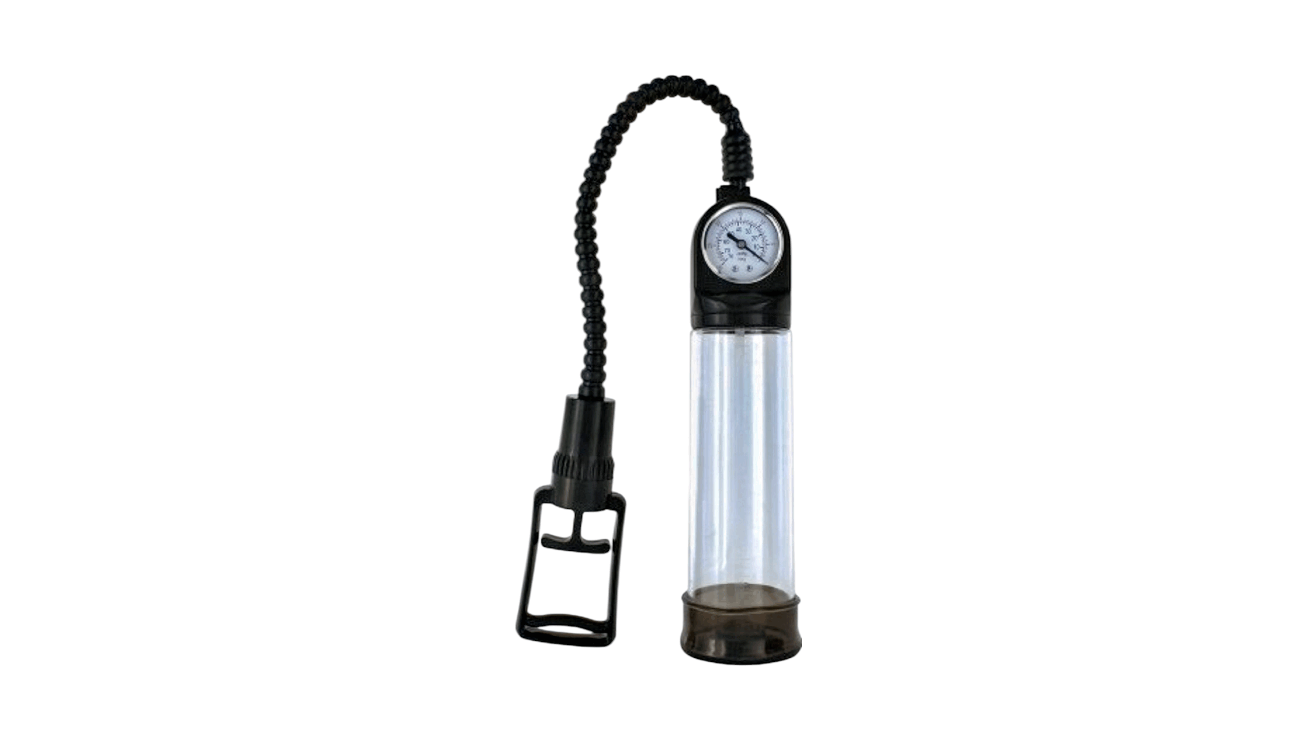 Pompa Penis Deluxe cu Maneta si Manometru