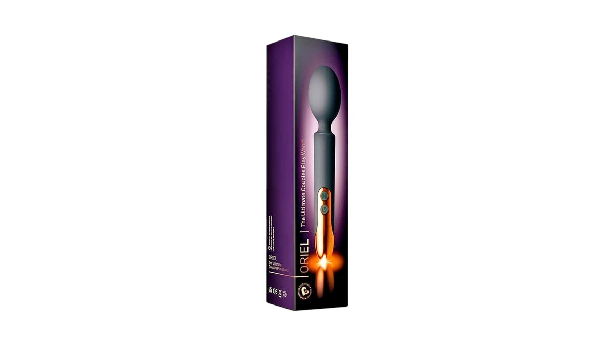Oriel Rechargeable Wand - Black and Copper Imagine principală a produsului