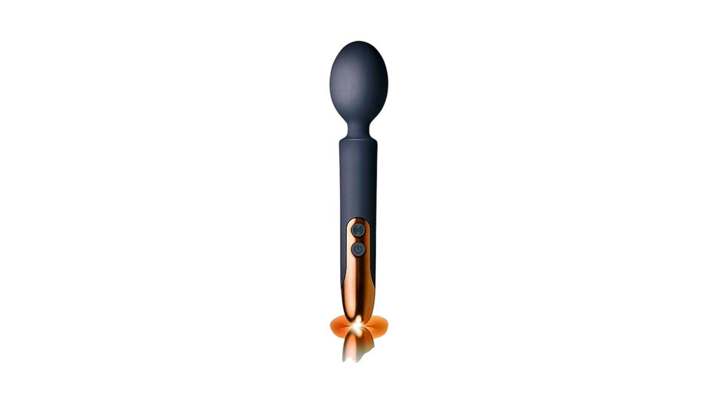 Oriel Rechargeable Wand - Black and Copper
