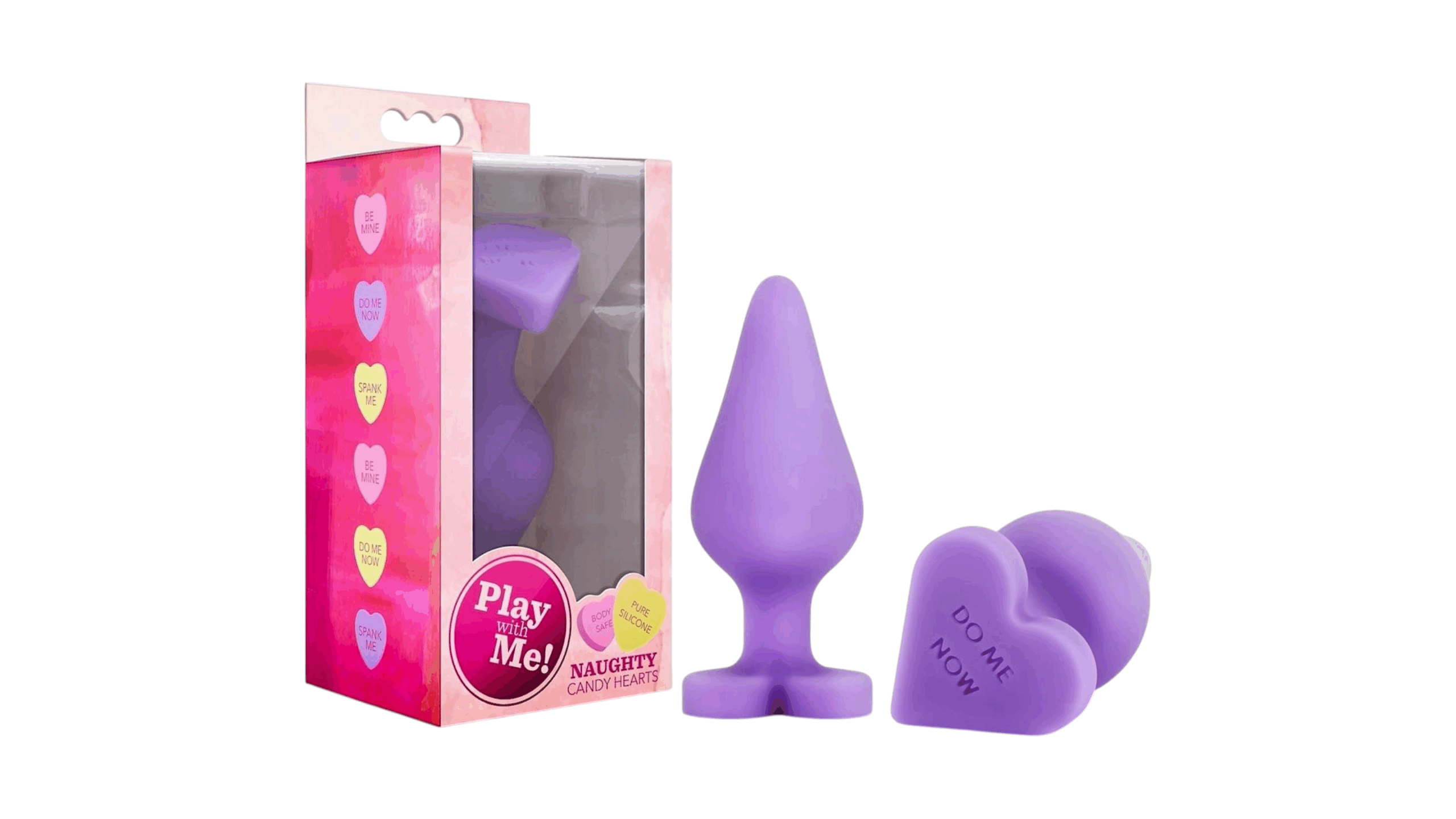 Dop Anal Candy Heart Violet Imagine principală a produsului