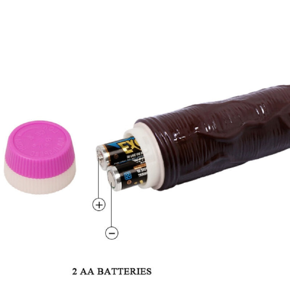 Vibrator Waves of Pleasure Fantasy Vibe Brown