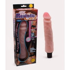 Vibrator The Realistic Cock, Multispeed, TPE, Natural, 25.5 cm