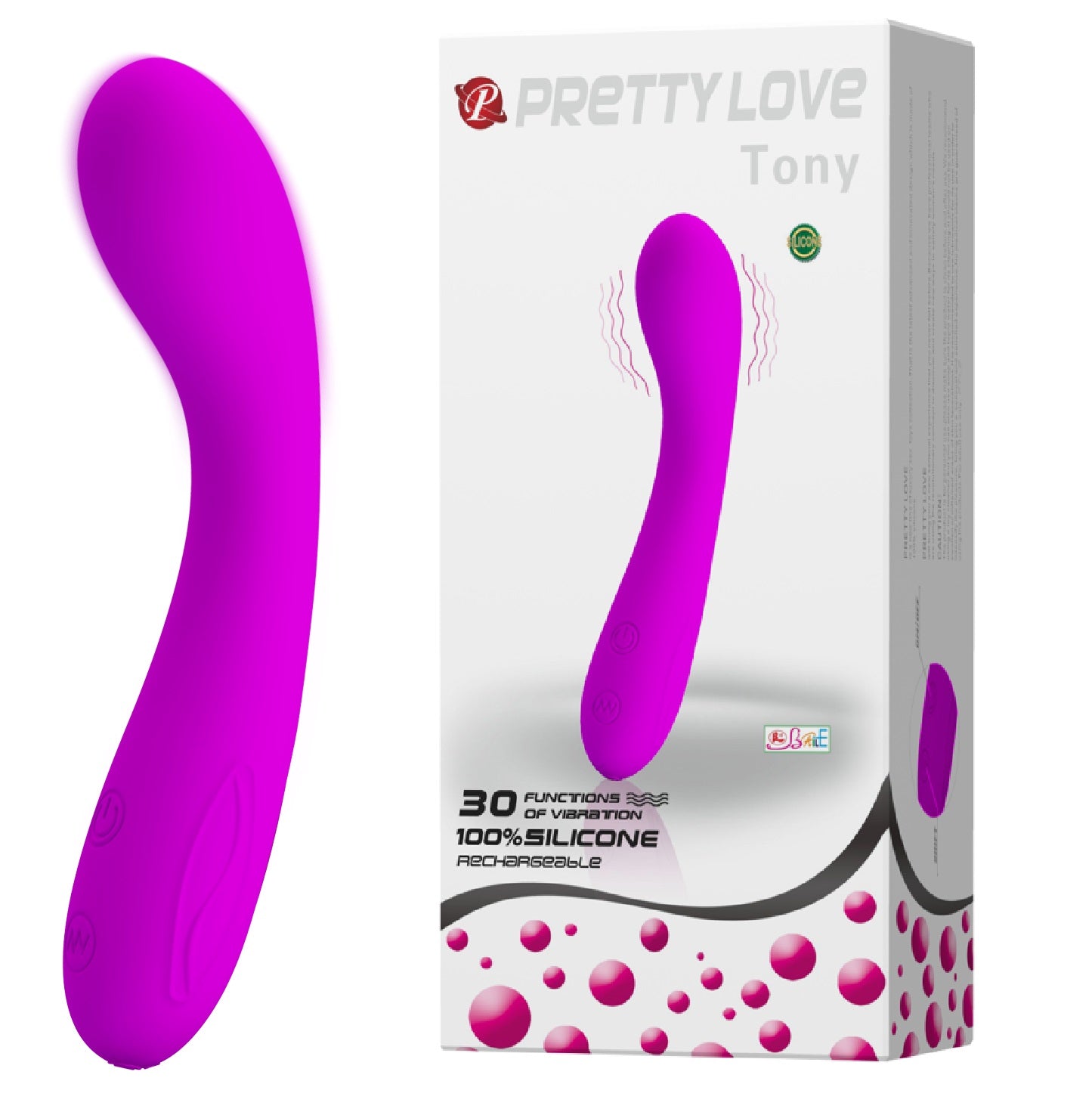 Vibrator Pretty Love Tony Imagine principală a produsului