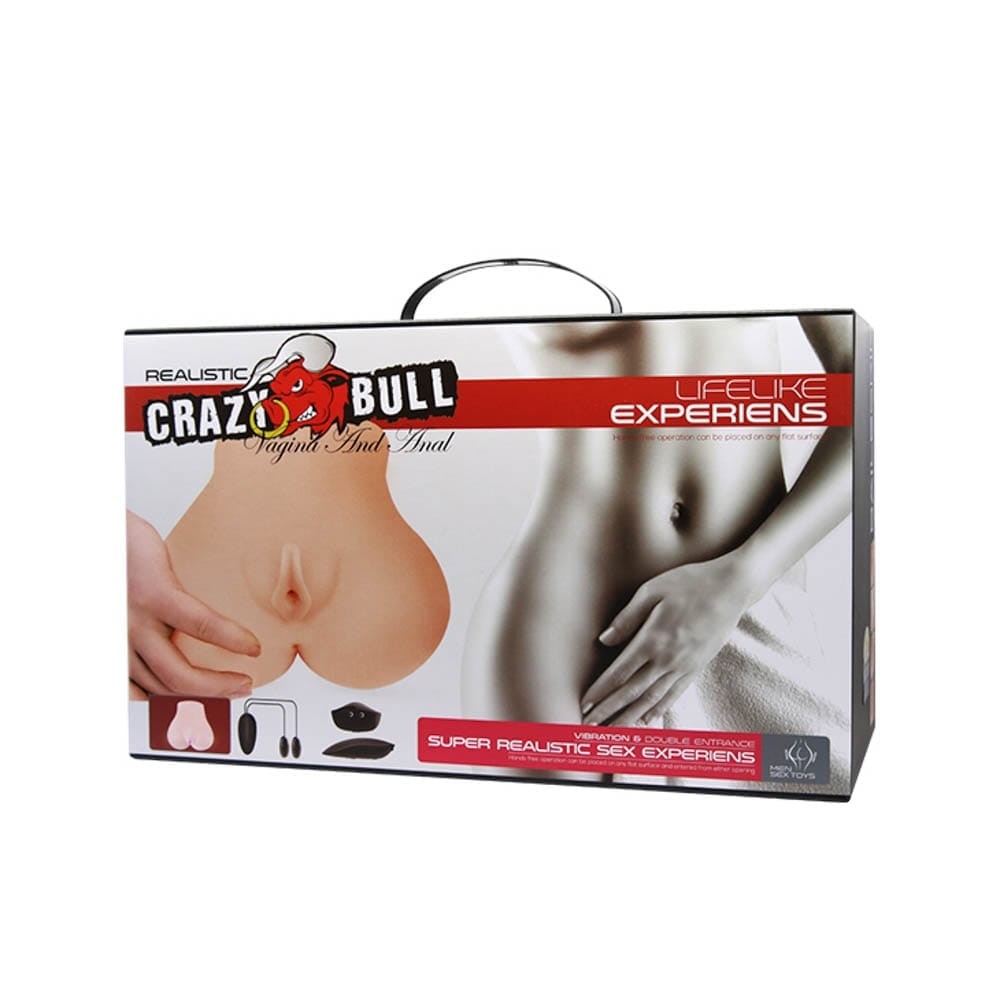 Crazy Bull Realistic Vagina and Anal Lifelike Experiens Imagine principală a produsului