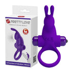 Pretty Love Vibrant Penis Sleeve 1 Purple