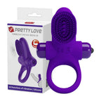 Pretty Love Vibrant Penis Ring 2 Purple