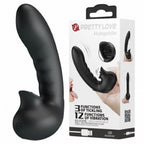 Vibrator pentru Deget Hobgoblin cu Stimulator Clitoris USB Negru