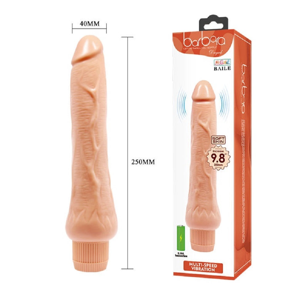 Barbara Dryad Realistic Multi-Speed Vibrator 9,8" Imagine principală a produsului