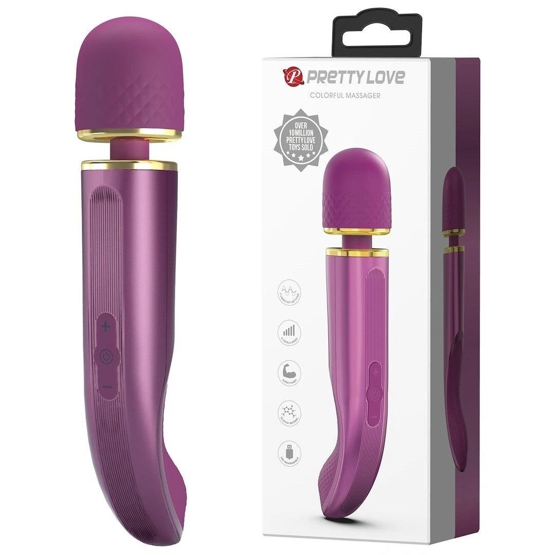 Vibrator Masaj Pretty Love Colorful Massager Imagine principală a produsului