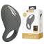 Inel de Penis Master Heloise, 7 Moduri Vibratii, Silicon, USB, Negru