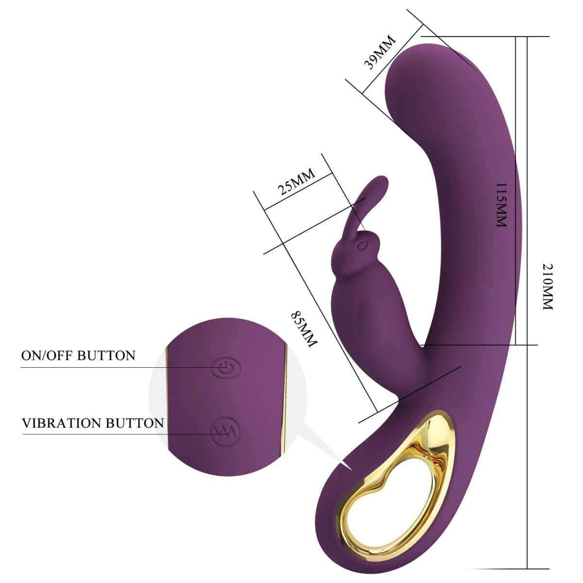 Vibrator Iepuras Liam