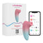 Stimulator Clitoris Lovense Tenera 2 Bluetooth Control, Free App, IPX7, Silicon, Roz/Albastru