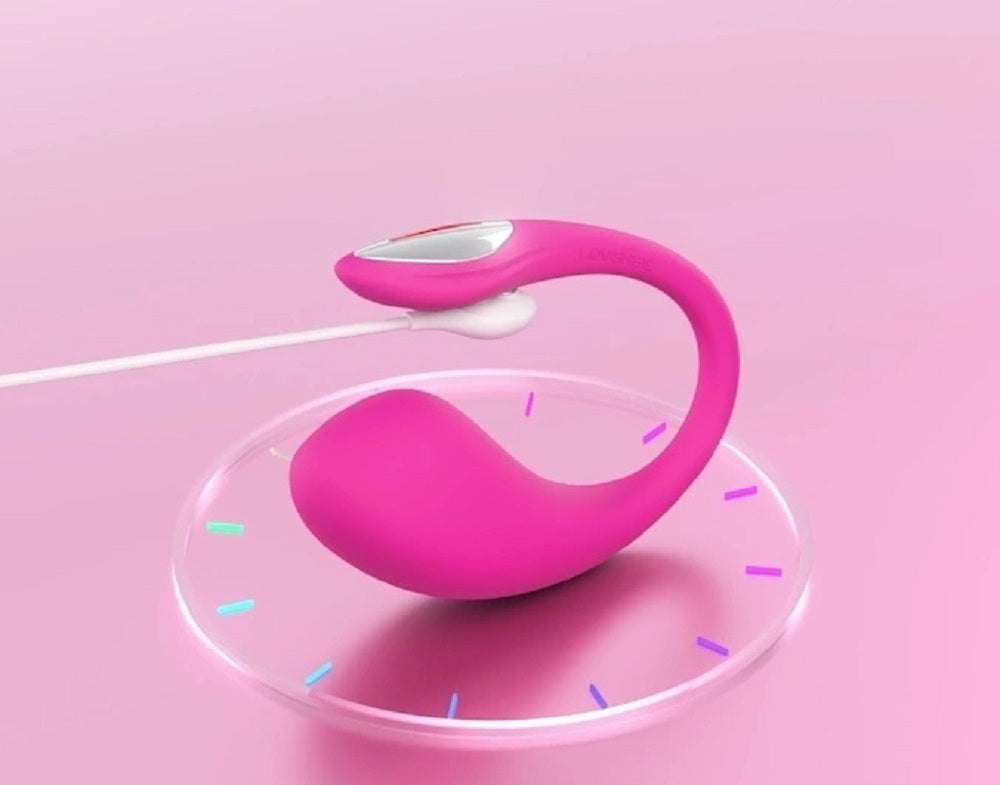 Vibrator Lovense Lush 4 Bluetooth Control Free App Silicon Roz Imagine secundară a produsului
