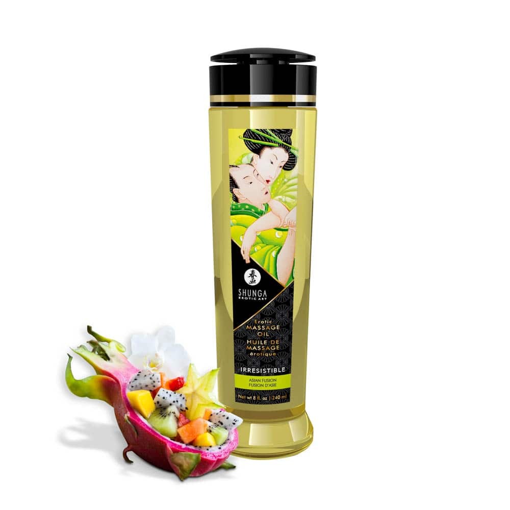 EROTIC MASSAGE OIL 240 ml / ASIAN FUSION Imagine principală a produsului