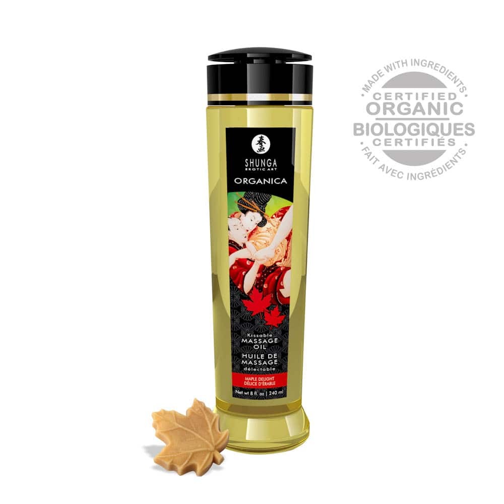 MASSAGE OIL ORGANICA 240 ml / MAPLE DELIGHT
