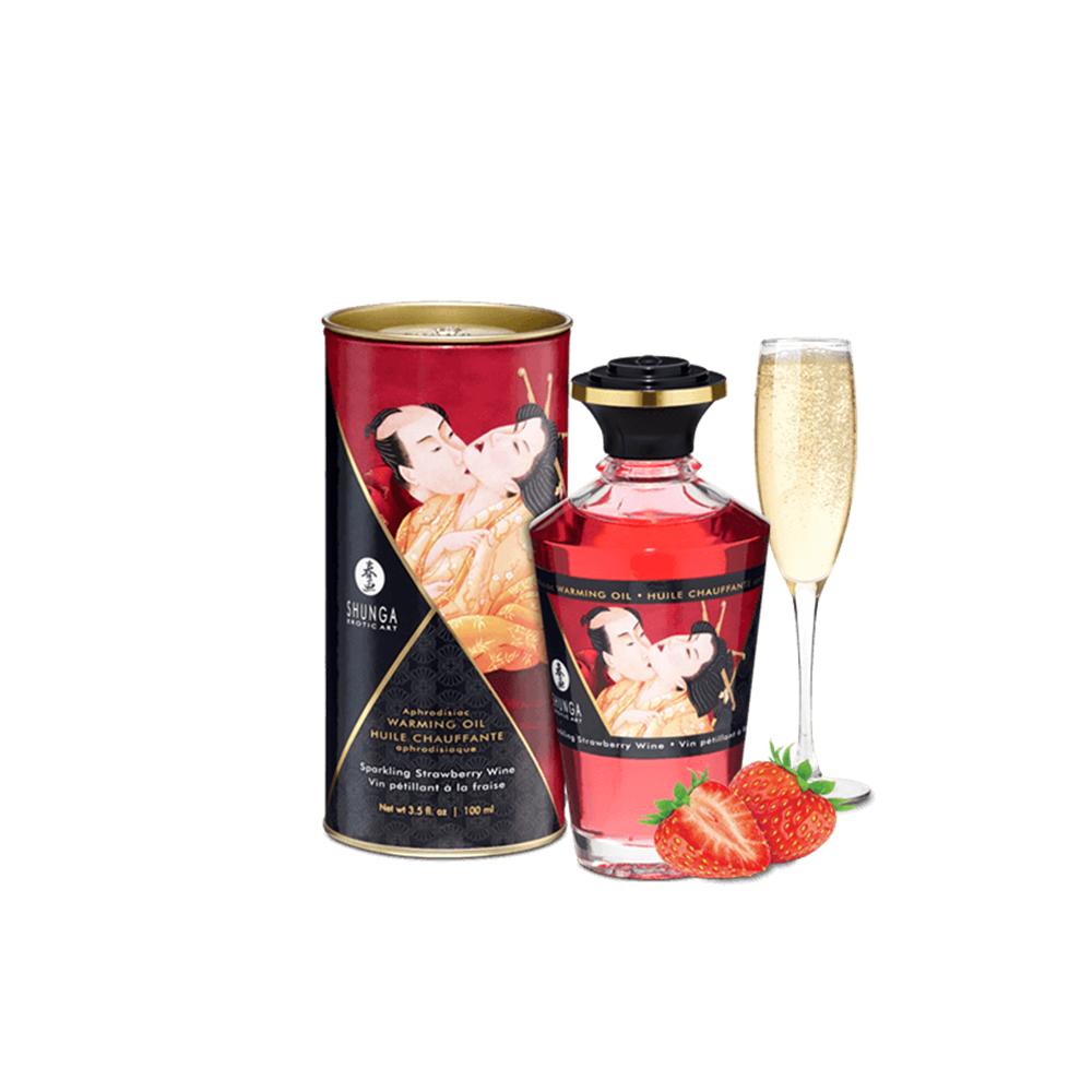 Aphrodisiac Oils Sparkling Strawberry Wine Imagine principală a produsului