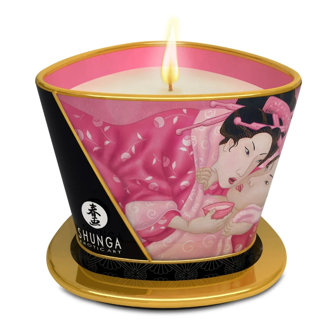 Massage Candle Roses 170ml Imagine secundară a produsului