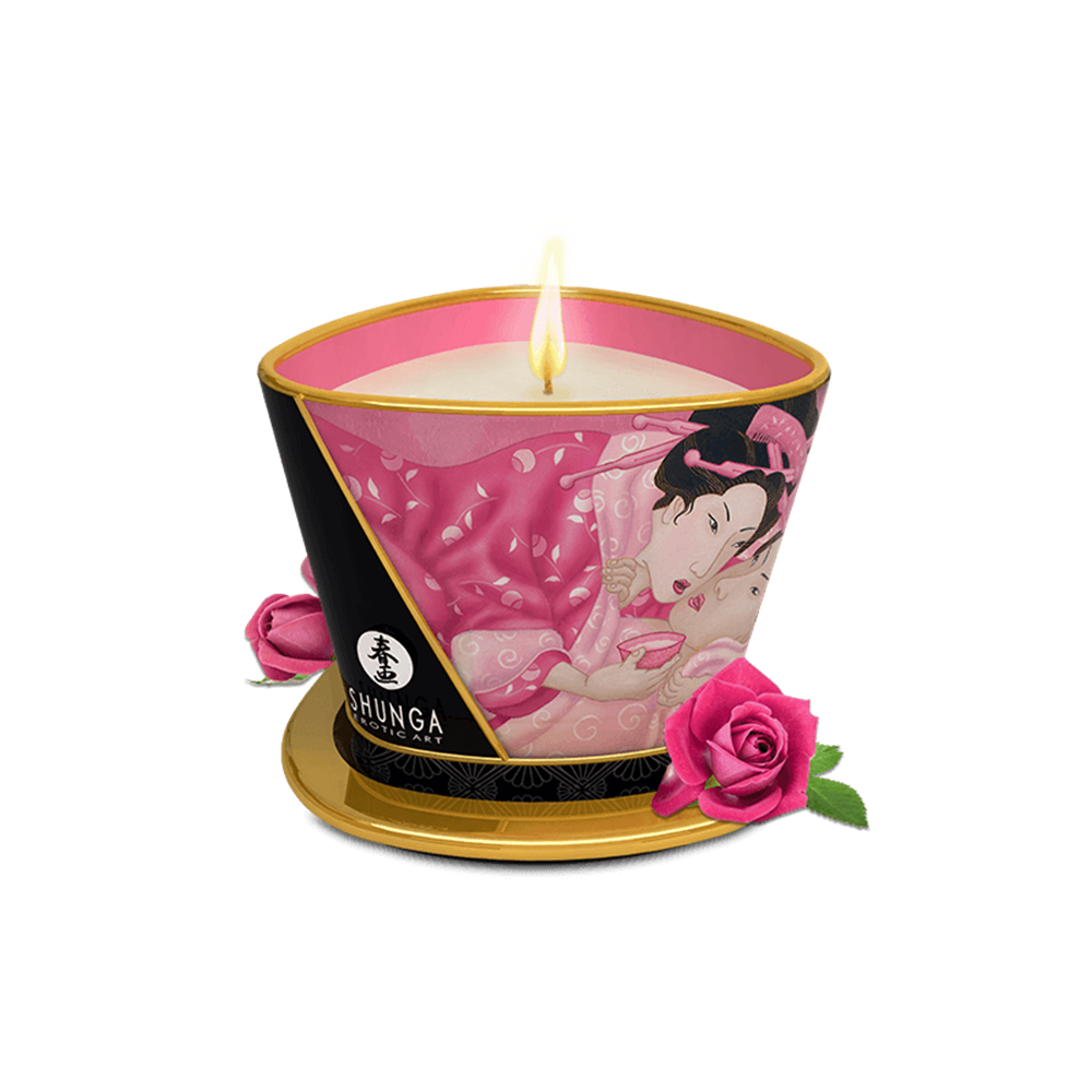 Massage Candle Roses 170ml Imagine principală a produsului