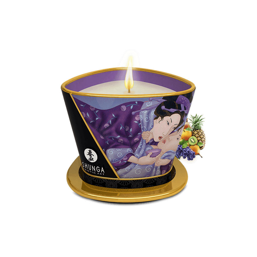 Massage Candle Exotic Fruit 170ml Imagine principală a produsului