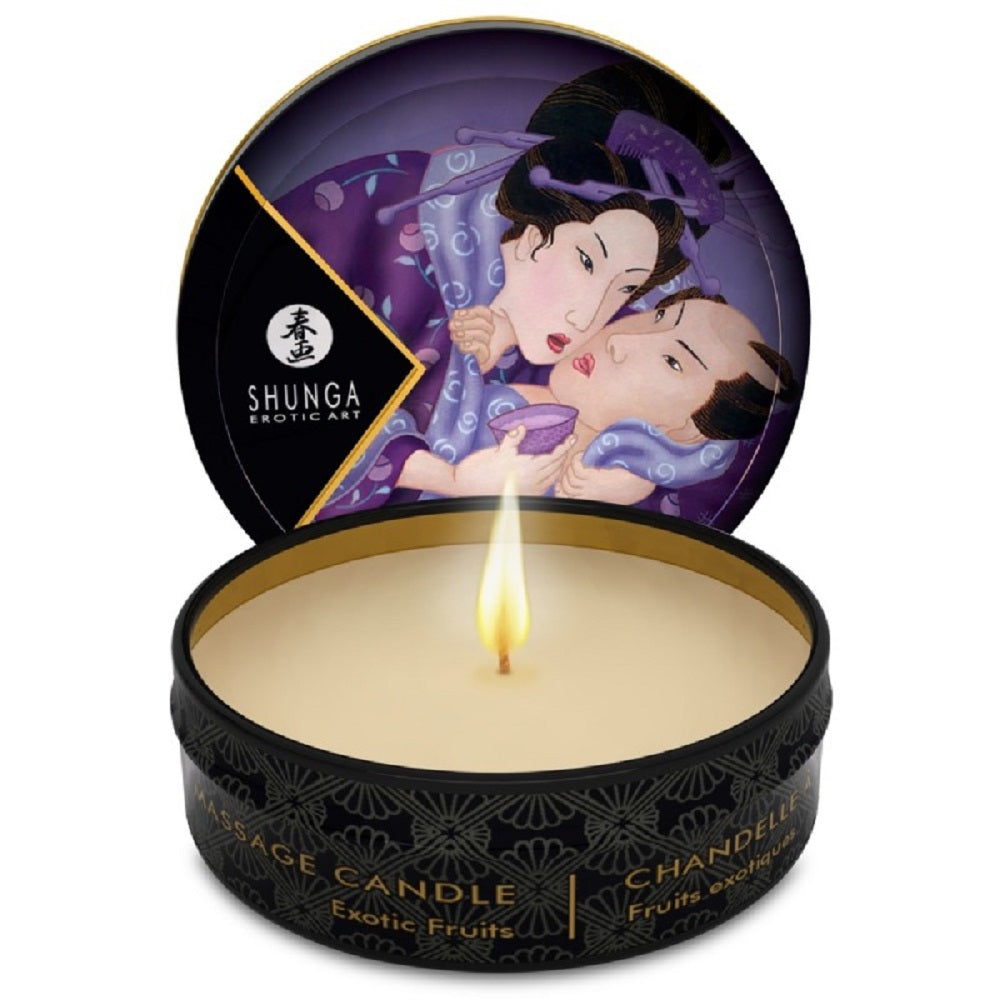 Mini Massage Candle 30ml Exotic Fruits Imagine secundară a produsului