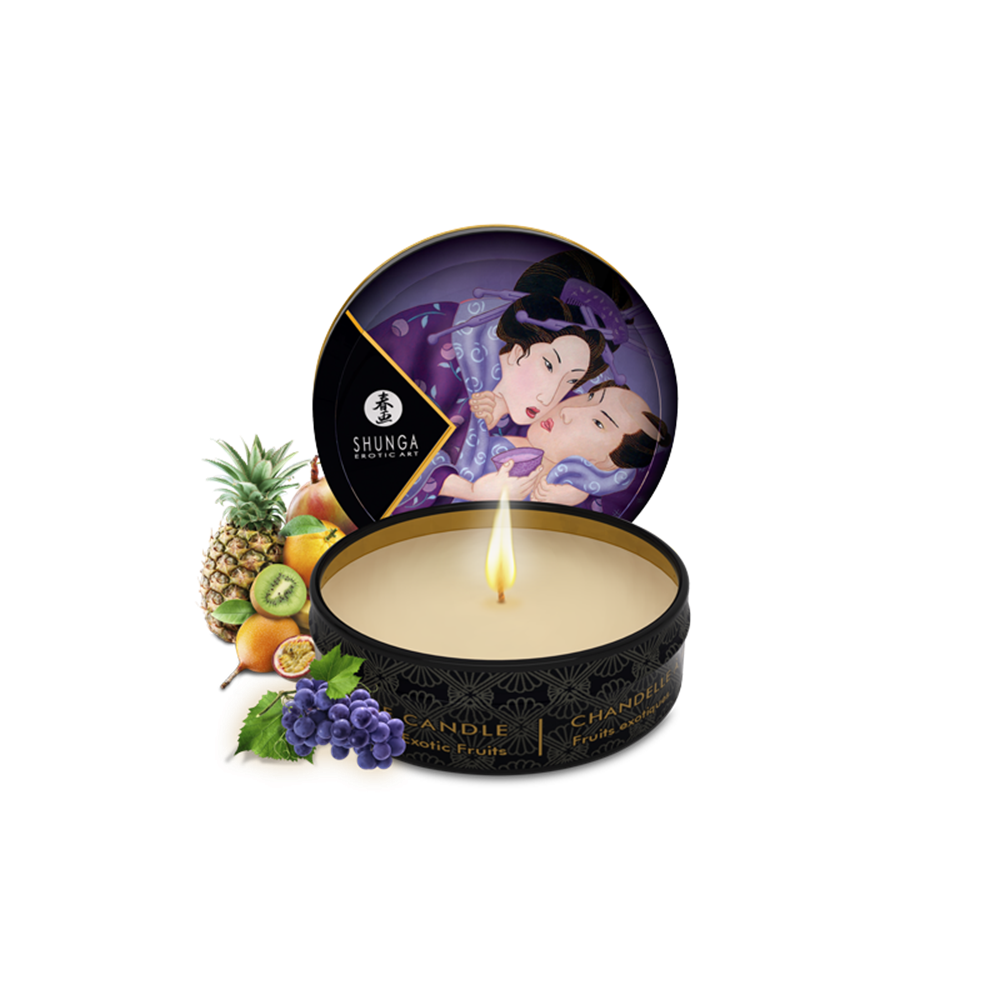 Mini Massage Candle 30ml Exotic Fruits Imagine principală a produsului