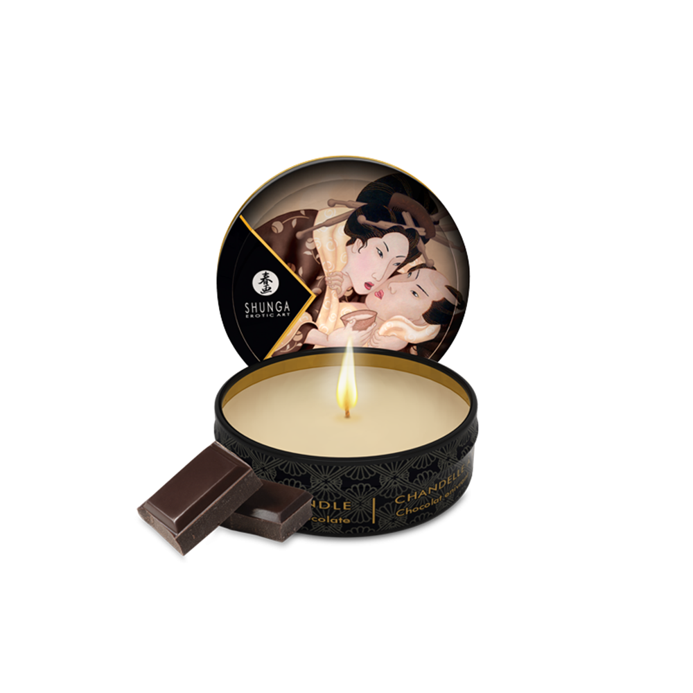 Mini Massage Candle 30ml Intoxicating Chocolate Imagine principală a produsului