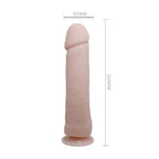 Dildo Realist The Big Penis, TPR, Natural, 27 cm