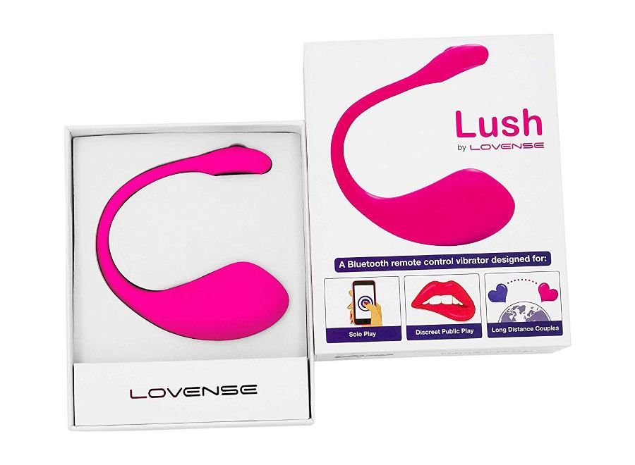 Vibrator Lovense Lush 2 Bluetooth Control Free App Silicon Roz