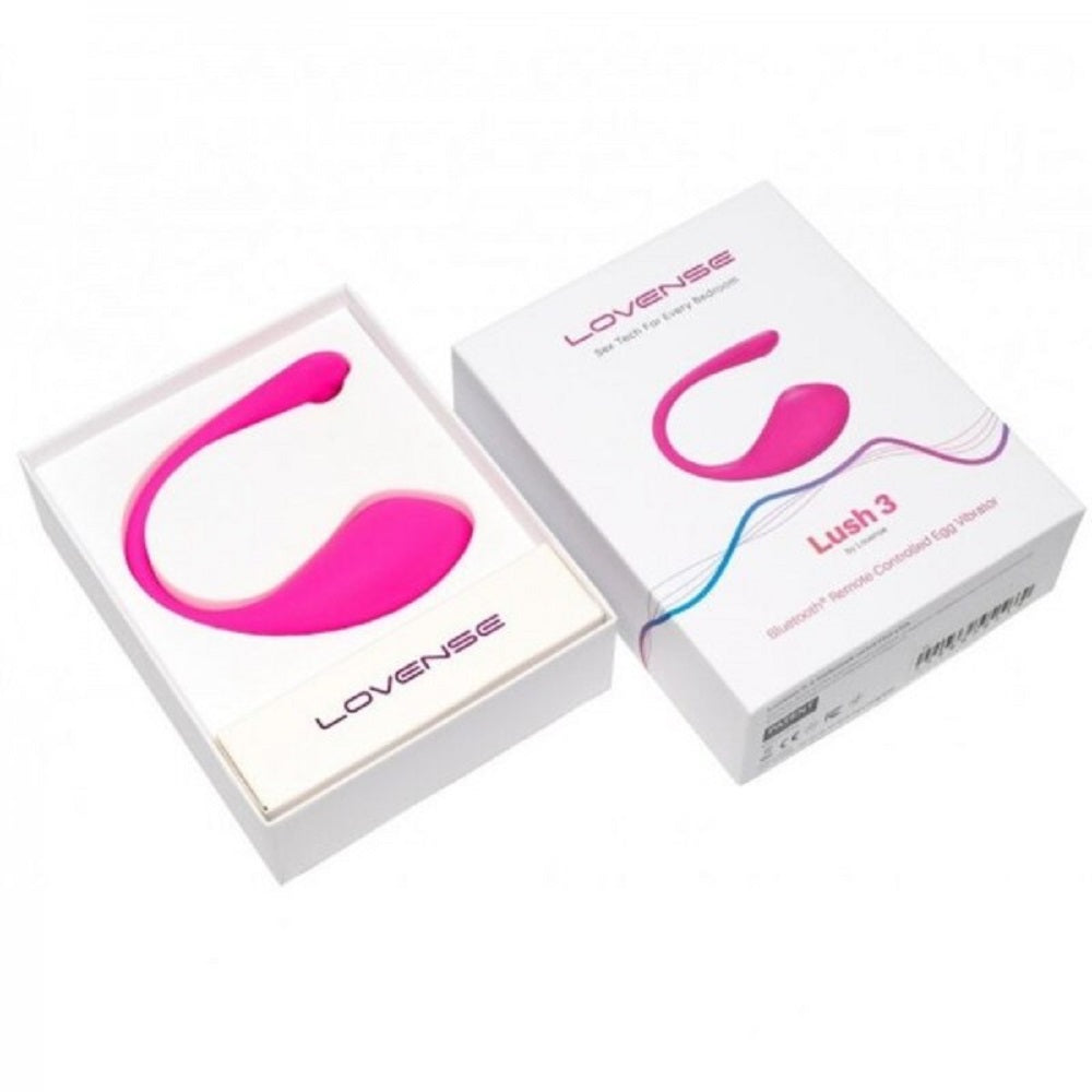 Vibrator Lovense Lush 3 Bluetooth Control Free App Silicon Roz Imagine principală a produsului
