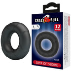 Inel de Penis Arvell, Silicon Super Soft, Negru