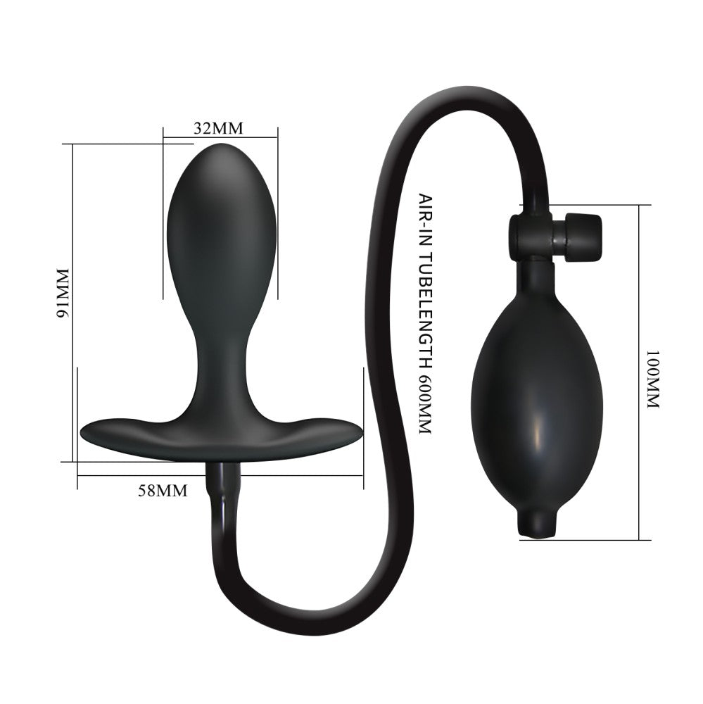 Mr. Play Inflatable Anal Plug Imagine secundară a produsului
