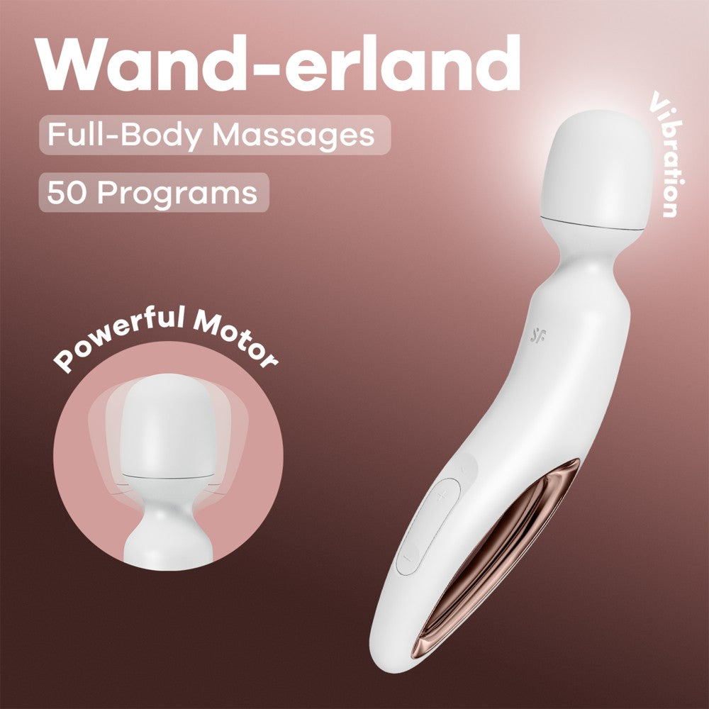 Vibrator Masaj Wand-erland Alb