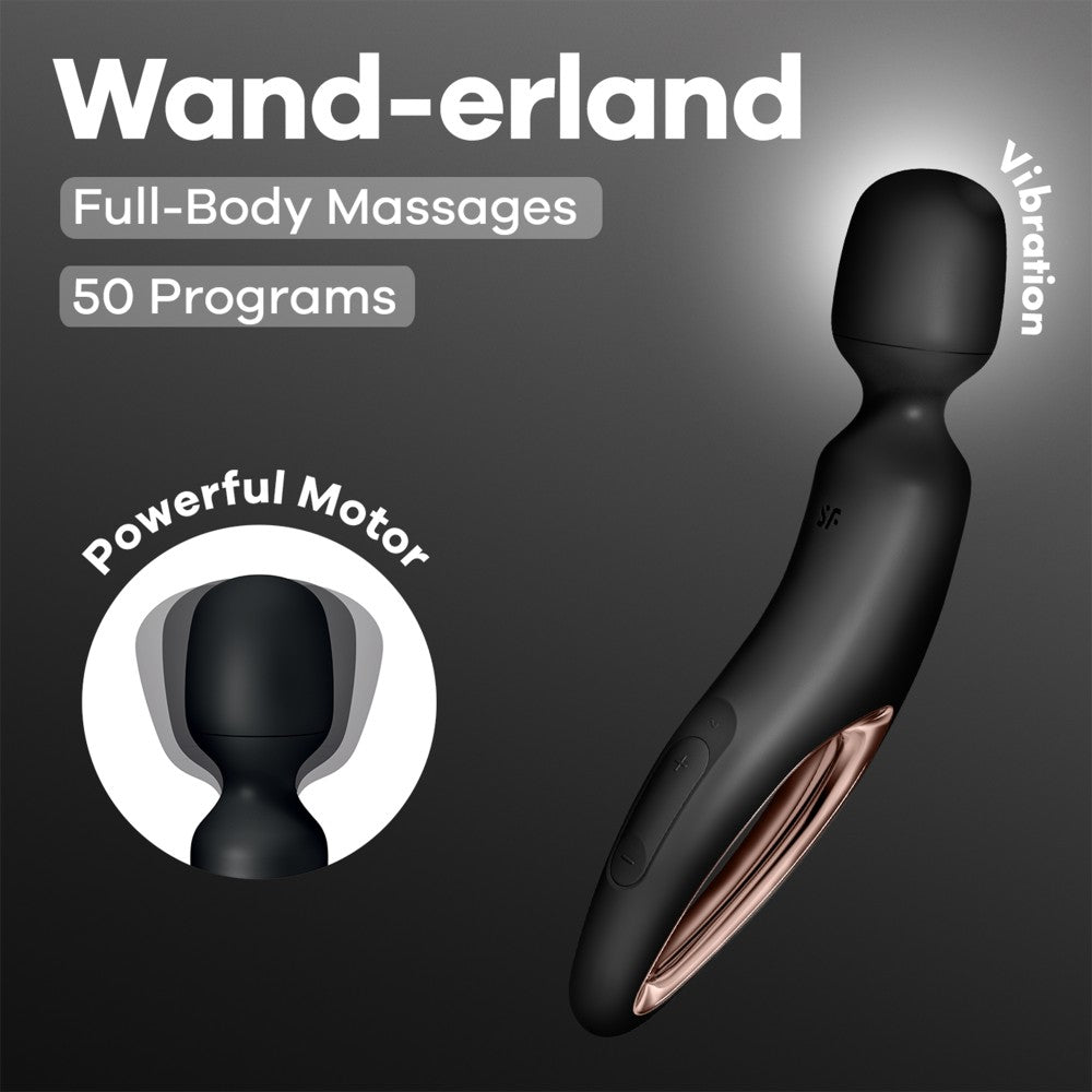 Vibrator Masaj Wand-erland Negru
