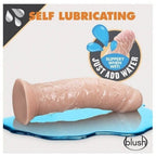 DR. SKIN 8INCH SELF LUBRICATING DILDO