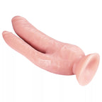 Dildo Realist Dr. Skin DP cu Ventuza