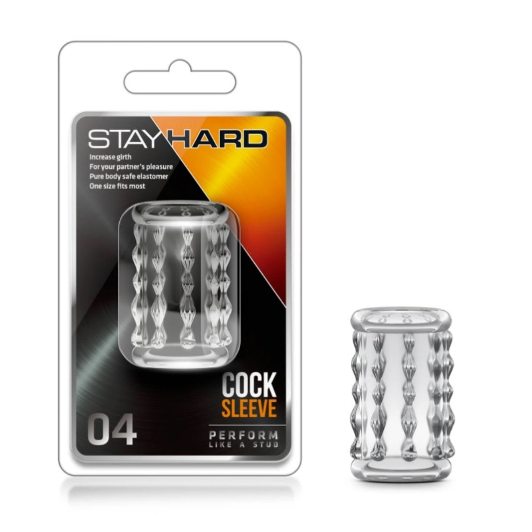 Stay Hard Cock Sleeve 04 Clear Imagine principală a produsului
