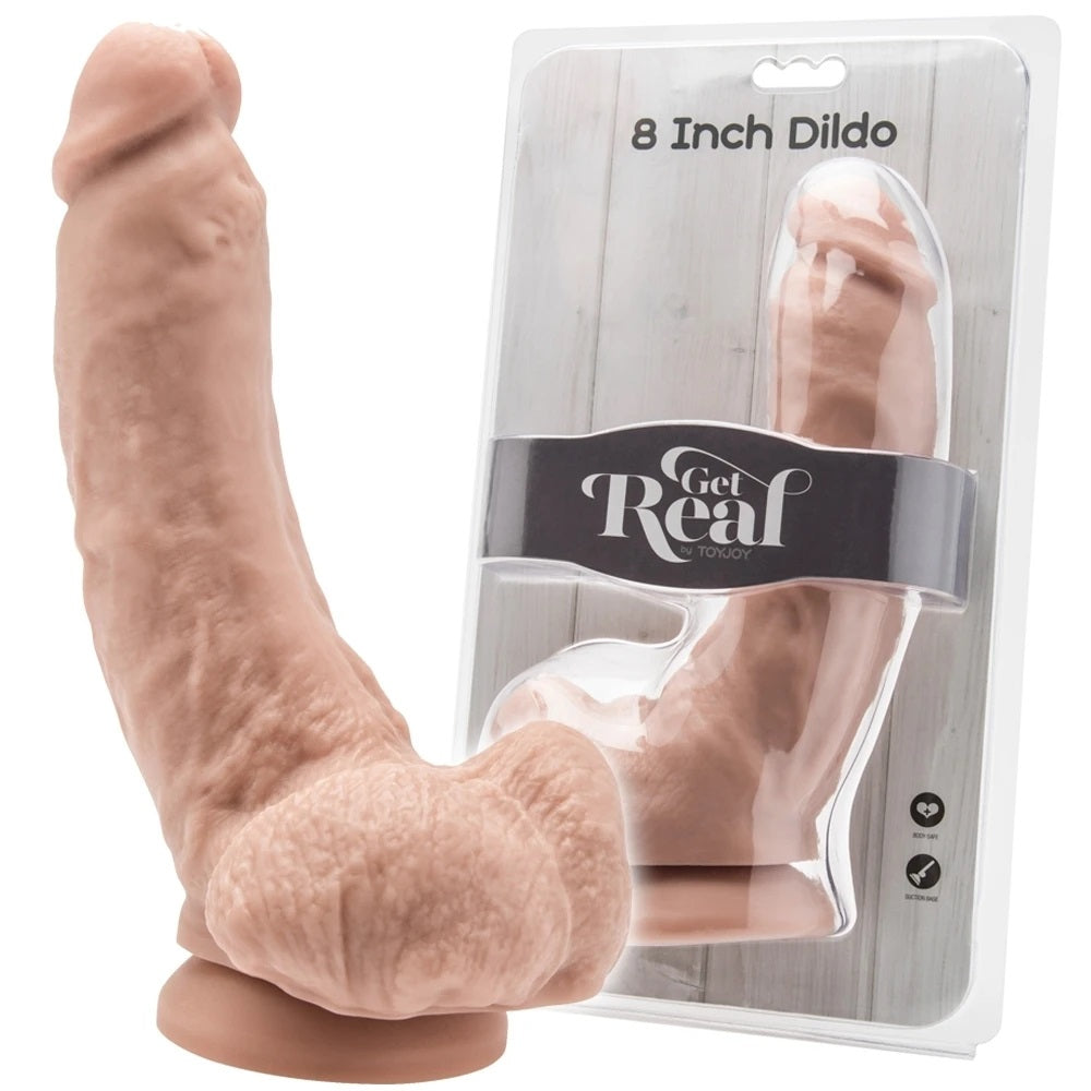 Dildo Get Real Natural 23 cm Imagine principală a produsului