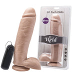 Vibrator Get Real, Multispeed, PVC, Natural, 27.5 cm