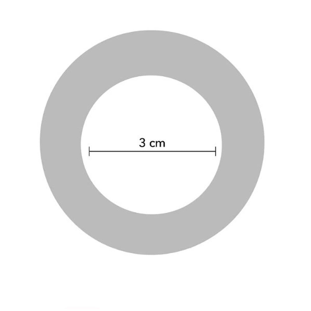 Inel de Penis Prolong Power, Silicon Lichid, Rosu/Negru